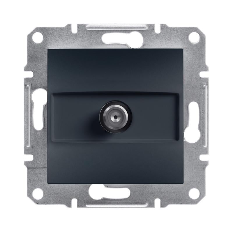 Розетка конечная Schneider Electric Asfora ABS SAT Антрацит (EPH3700171) Розетка конечная Schneider Electric Asfora ABS SAT Антрацит (EPH3700171)