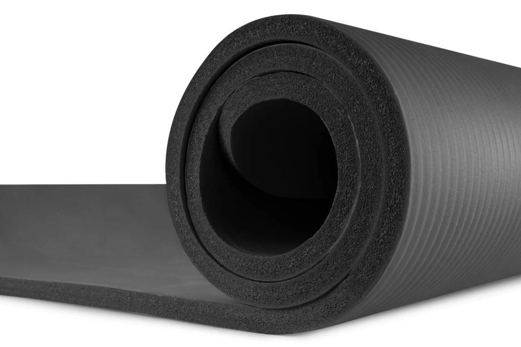 Коврик для йоги и фитнеса Power System PS-4017 NBR Fitness Yoga Mat Plus Black 180х61х1 см (15272635) - фото 8