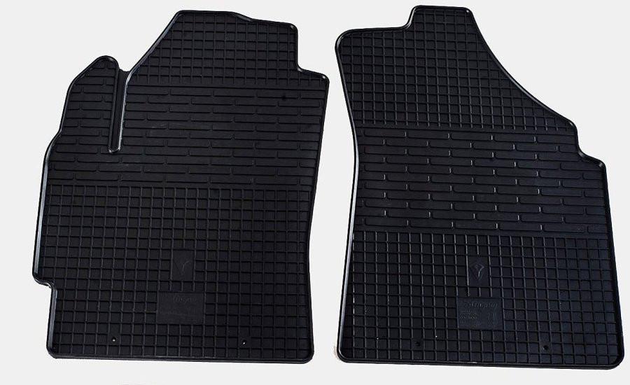 Коврики резиновые Stingray для Daewoo Matiz 98-/04-/Chery QQ 03-/Chevrolet Spark 04- передние 2 шт. (1005022)