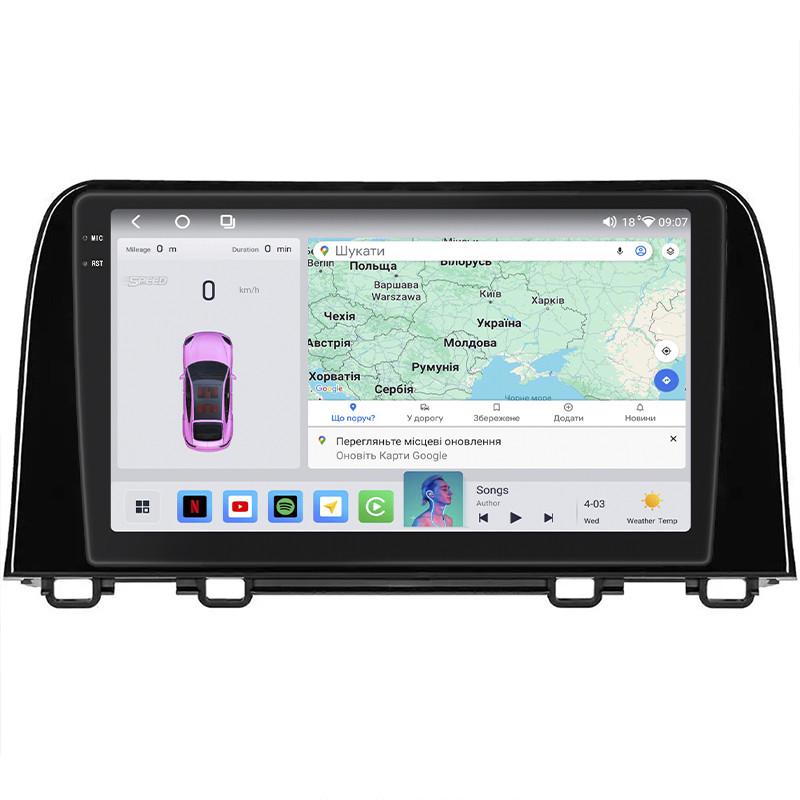 Автомагнітола штатна Lesko QLED CarPlay/4G/Wi-Fi/GPS/360° для Honda CR-V V 2016-2020 4/64Gb 9" (2351488694)