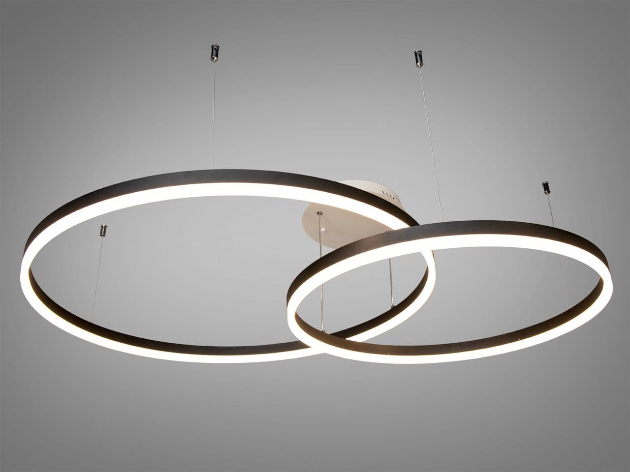 Люстра светодиодная на кухню 100W на 14 м2 Черный (2533028513) Люстра светодиодная на кухню 100W на 14 м2 Черный (2533028513)