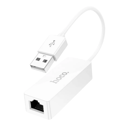 Адаптер Hoco UA22 RJ45 to USB White (384560003)