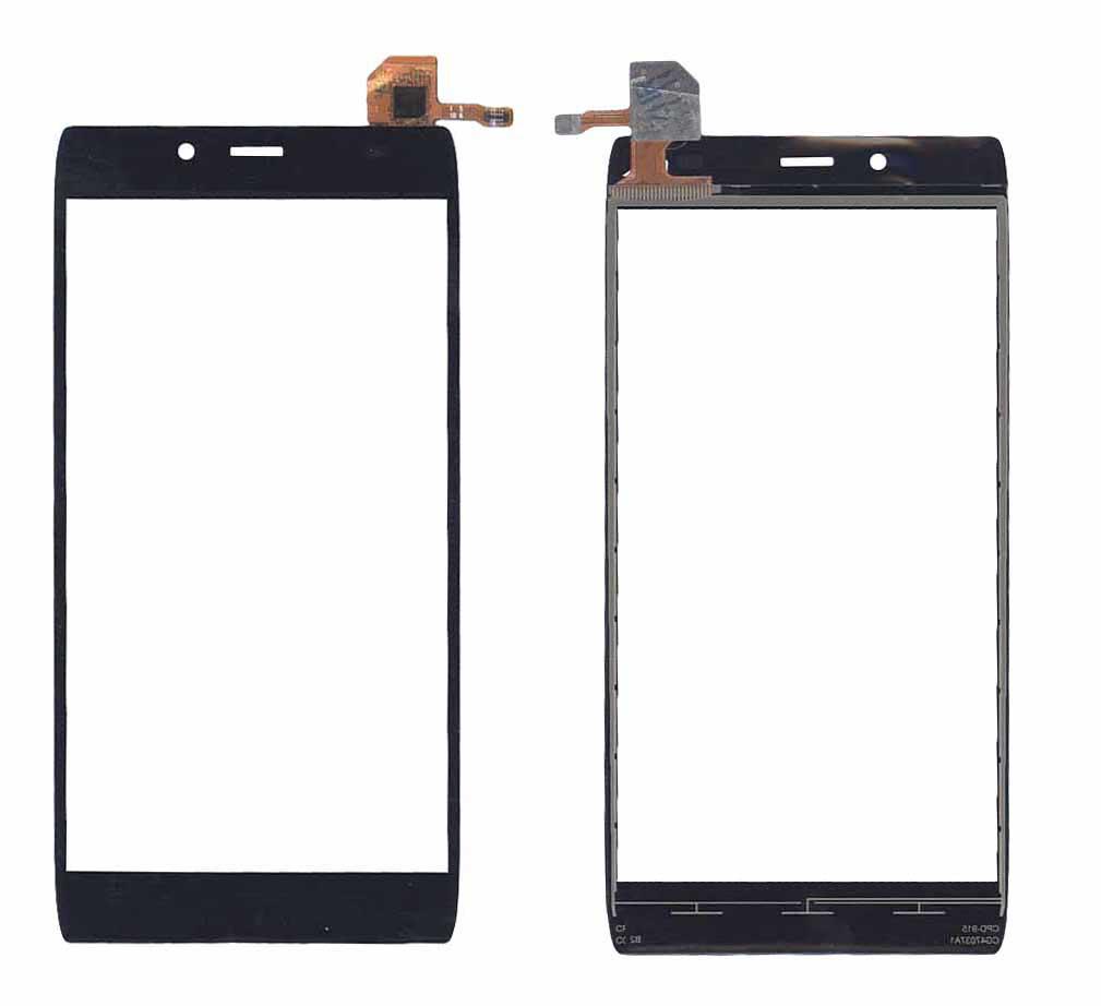 Тачскрин для смартфона Alcatel IDOL alpha 6032X Черный