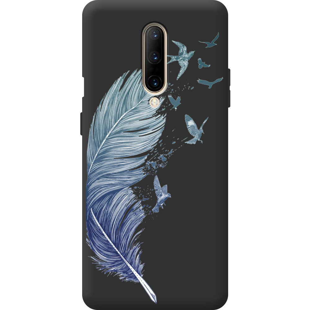 Чехол BoxFace OnePlus 7 Pro Feather Черный силикон (37257-cc38-44517)