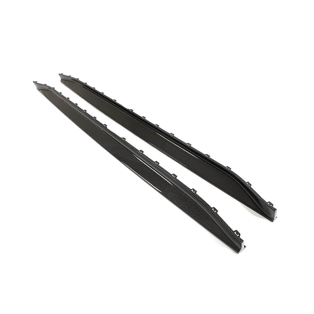 Накладки на пороги DDCarbon V2 M3 для BMW 3 G20/21 2018-гг. натуральный карбон (137141)