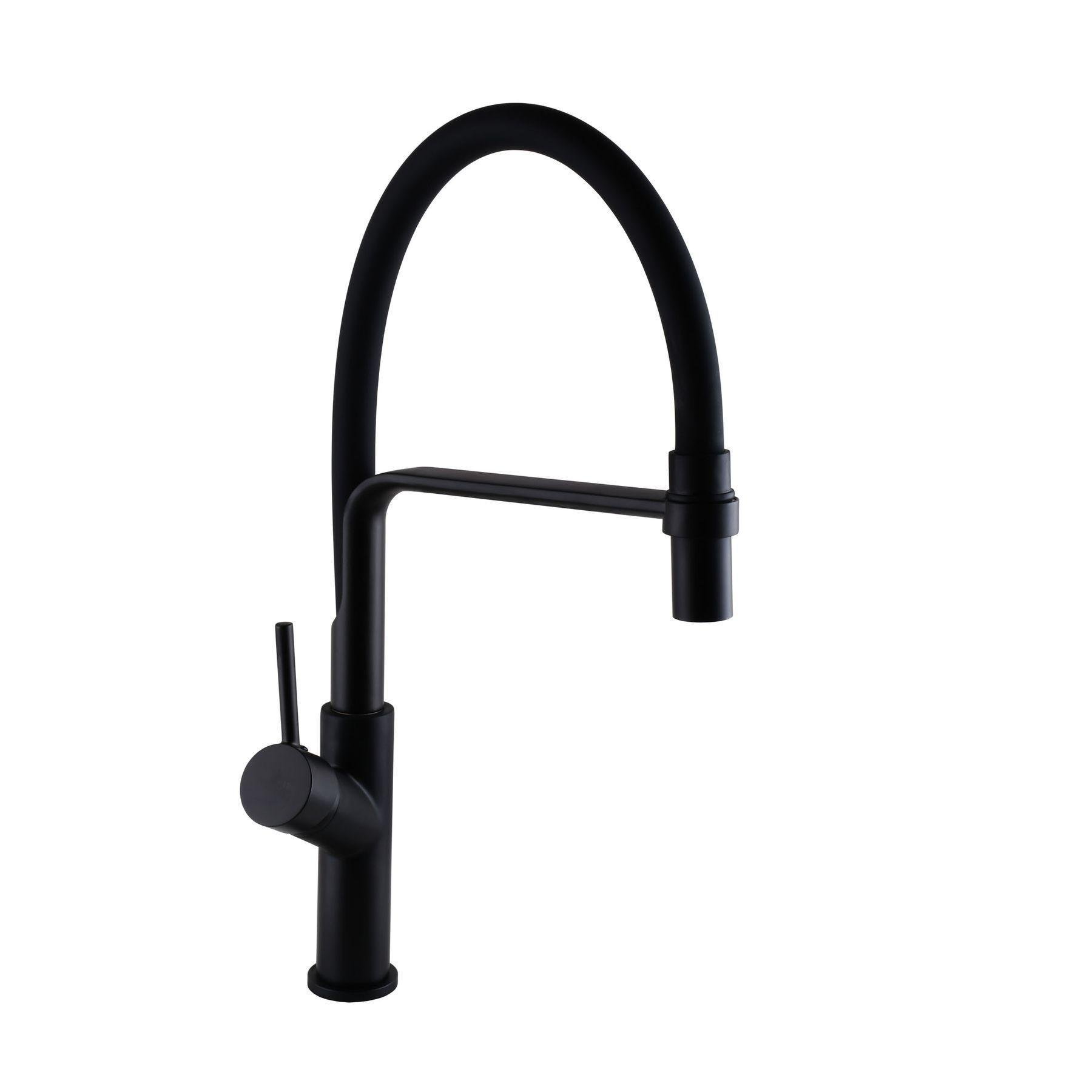 Кран на кухню Globus Lux Черный (22945)