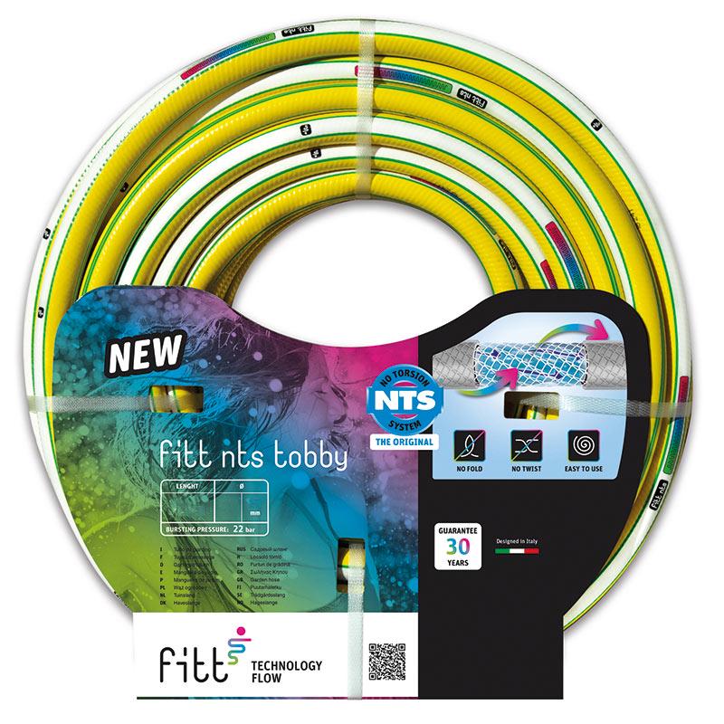 Шланг для полива FITT NTS TOBBY 3/4" 25 м (FTB3/425) Шланг для полива FITT NTS TOBBY 3/4" 25 м (FTB3/425)