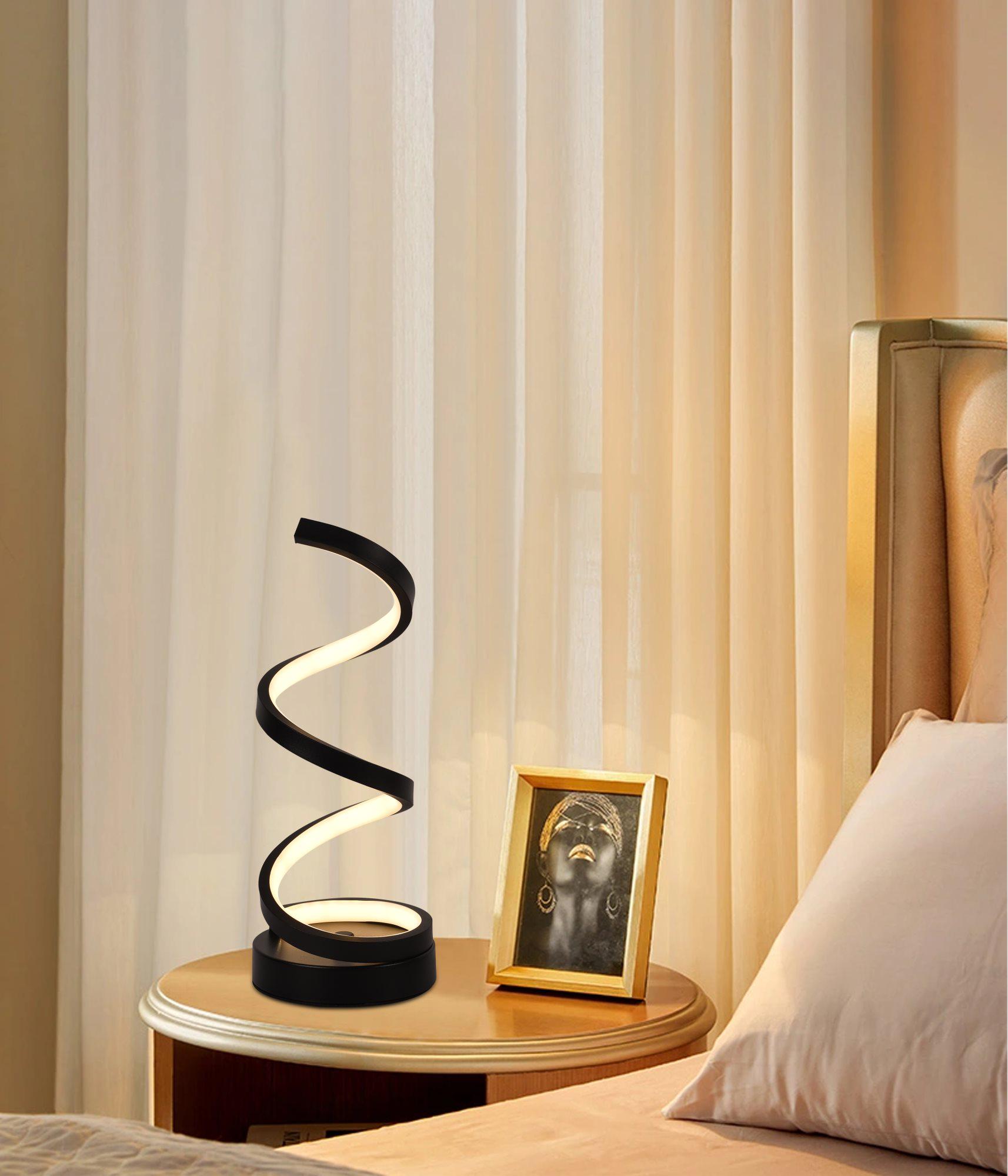 Настільний світильник Чорний (TD2026) - фото 2 Настільний світильник Чорний (TD2026) - фото 2