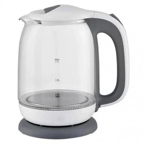 Електрочайник скляний Kingberg KB-2028 2200 Вт 1,7 л (KB-2028-1)
