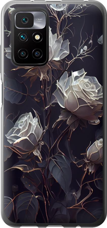 Чехол на Xiaomi Redmi 10 Розы 2 (5550t-2488-42517)