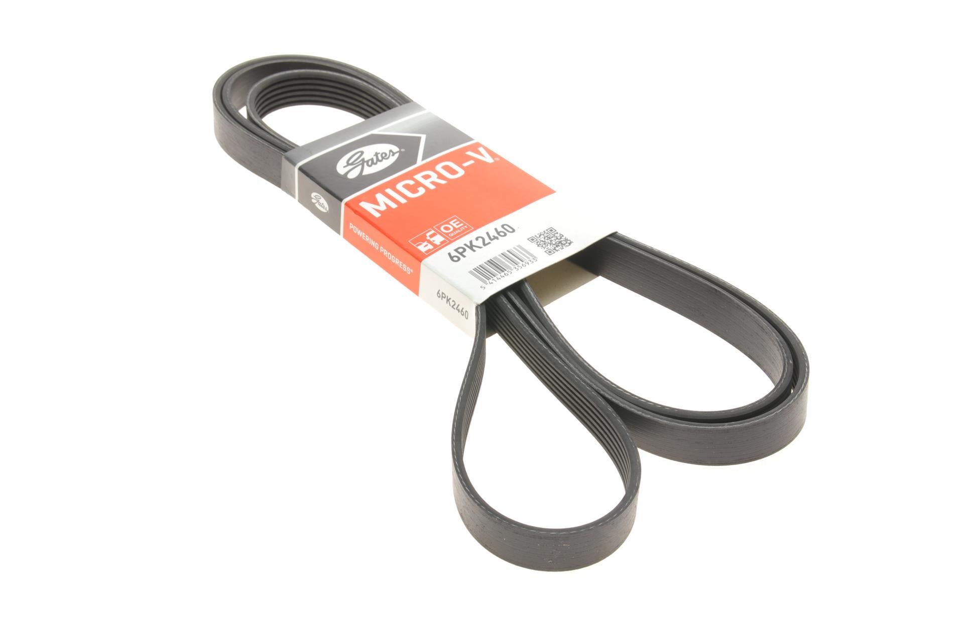 Ремінь генератора GATES для MB E-class W124/W211/S-class W140/W220 4.2-5.5 91-06 (6PK2460) Ремінь генератора GATES для MB E-class W124/W211/S-class W140/W220 4.2-5.5 91-06 (6PK2460)