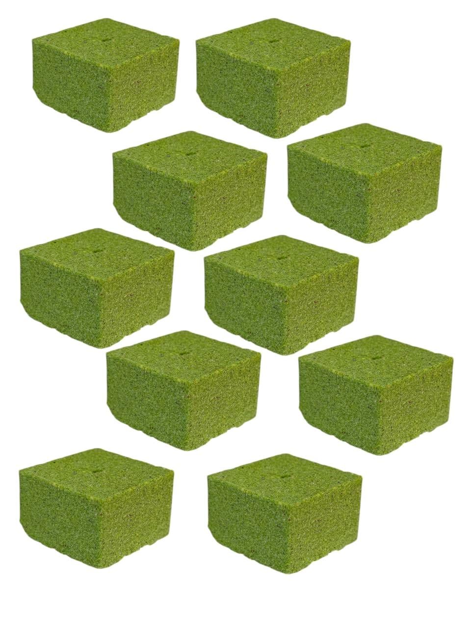 Жмых-кубик для макушатника Art Fishing вкус Конопля с отверстием 10 шт. (3008701023)