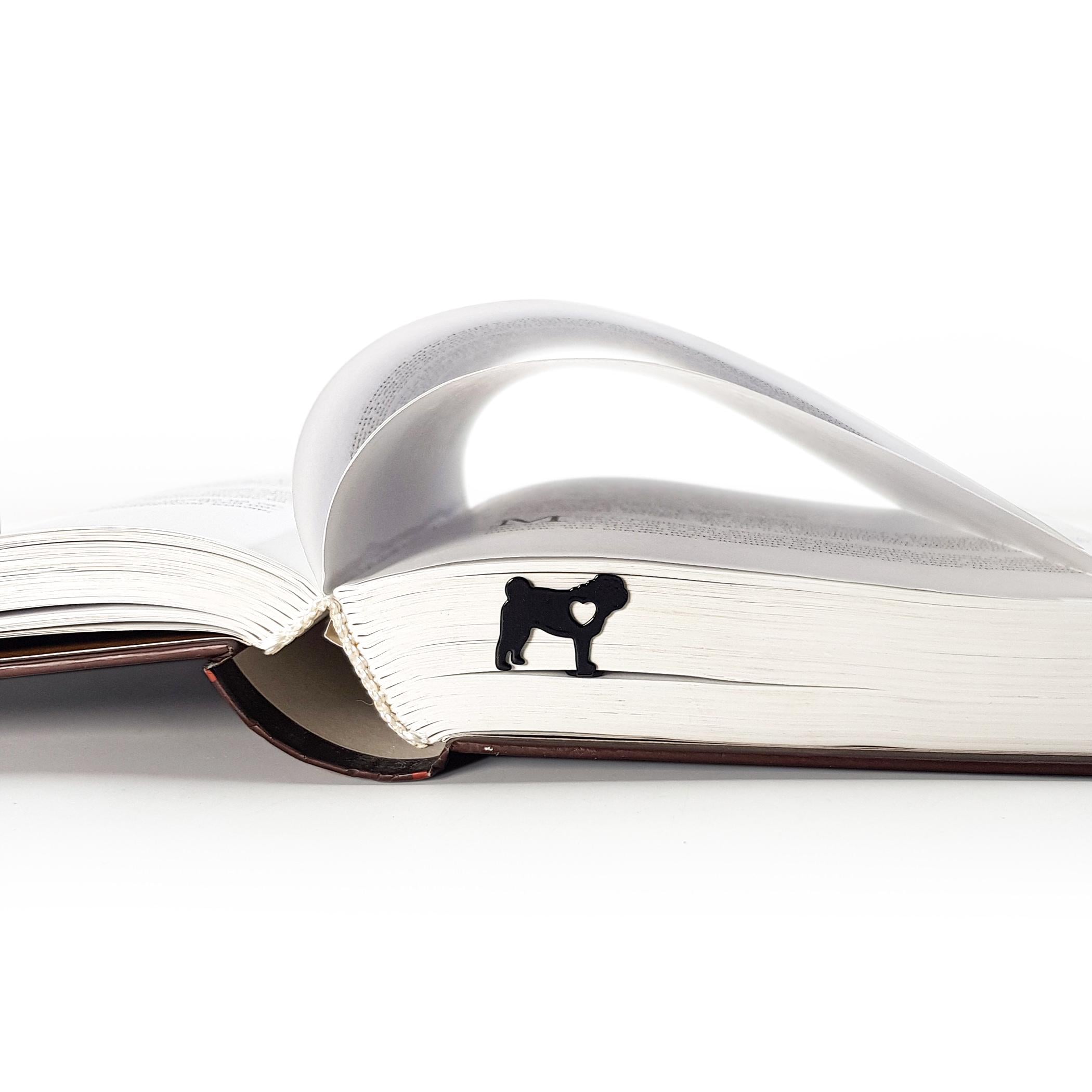 Закладка для книг Мій улюбленець Мопс (sp6-BM01_dog_pug_myfavorite)