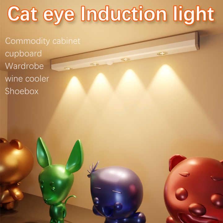 Нічник бездротовий настінний світлодіодний з датчиком руху від USB 450 мАг (23870498) - фото 6