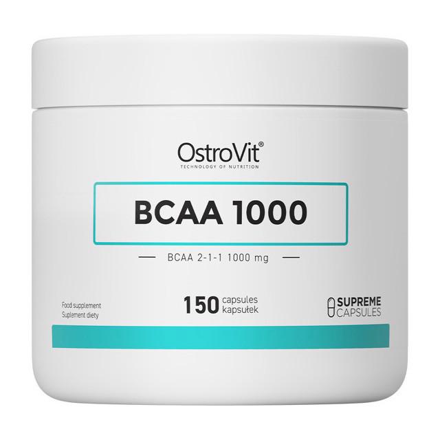 Амінокислоти OstroVit BCAA 1000 150 капс. (21407-01)