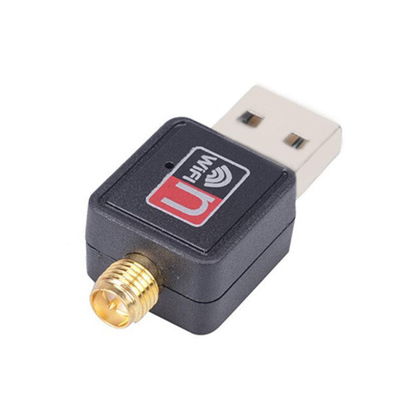 WiFi-адаптер USB міні з антеною 5db 150M 802.11n (006580) - фото 4