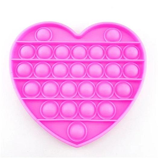 Іграшка антистрес Pop It серце Рожевий