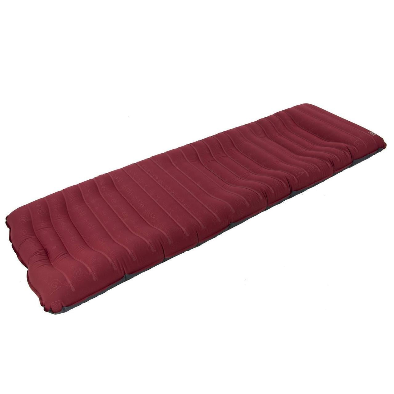 Надувной коврик Bo-Camp Laticuda Ergonomic анатомический Серый/Красный (DAS301471)