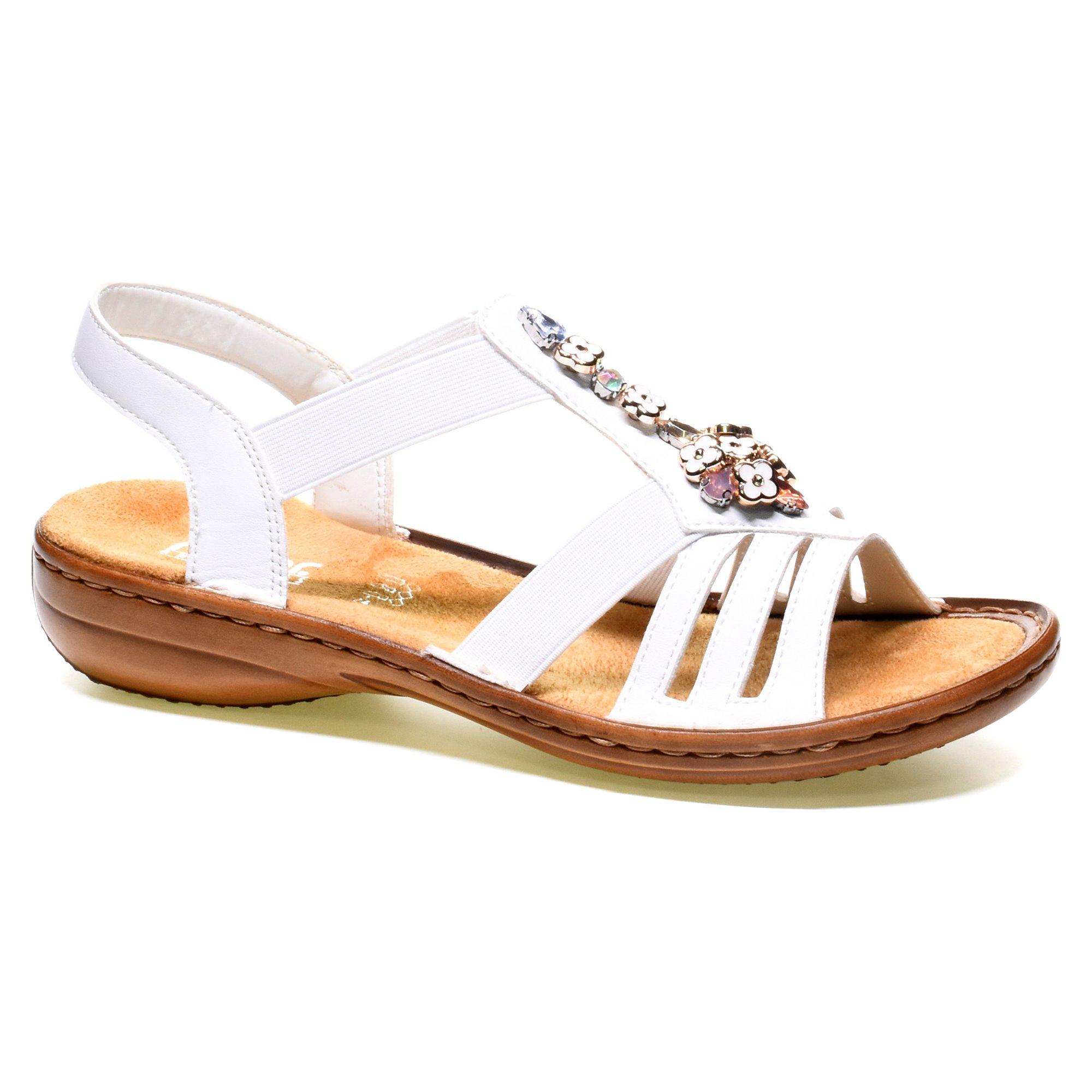 Сандалии женские Rieker р. 36 Белый (069539-36)