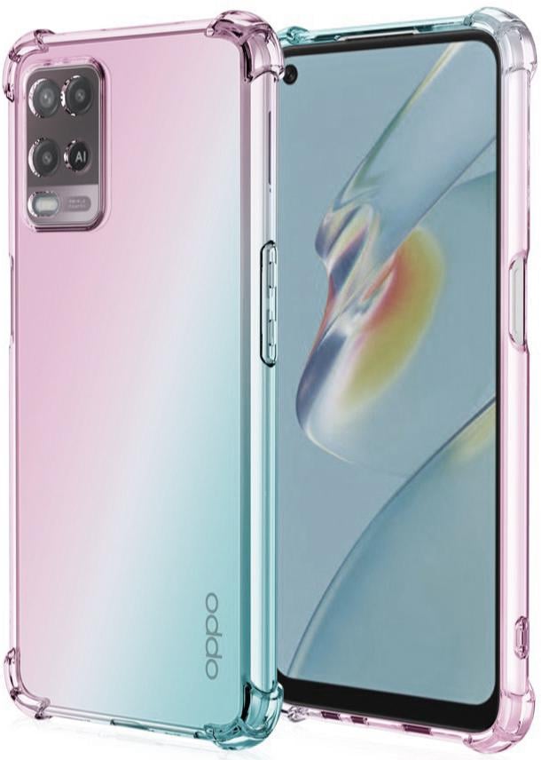 Прозорий чохол UltraAir MultiCam для OPPO A54 (посилений кутами) (21898)