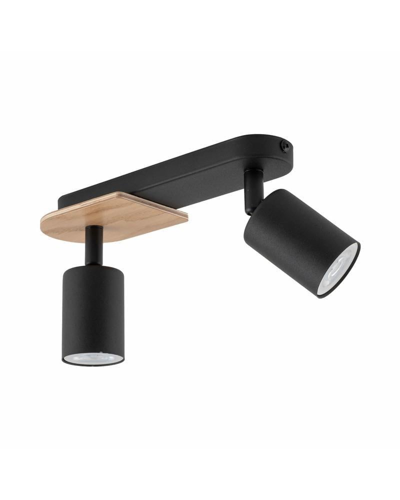 Спот TK Lighting 4674 Cover Wood GU10 2x10W IP20