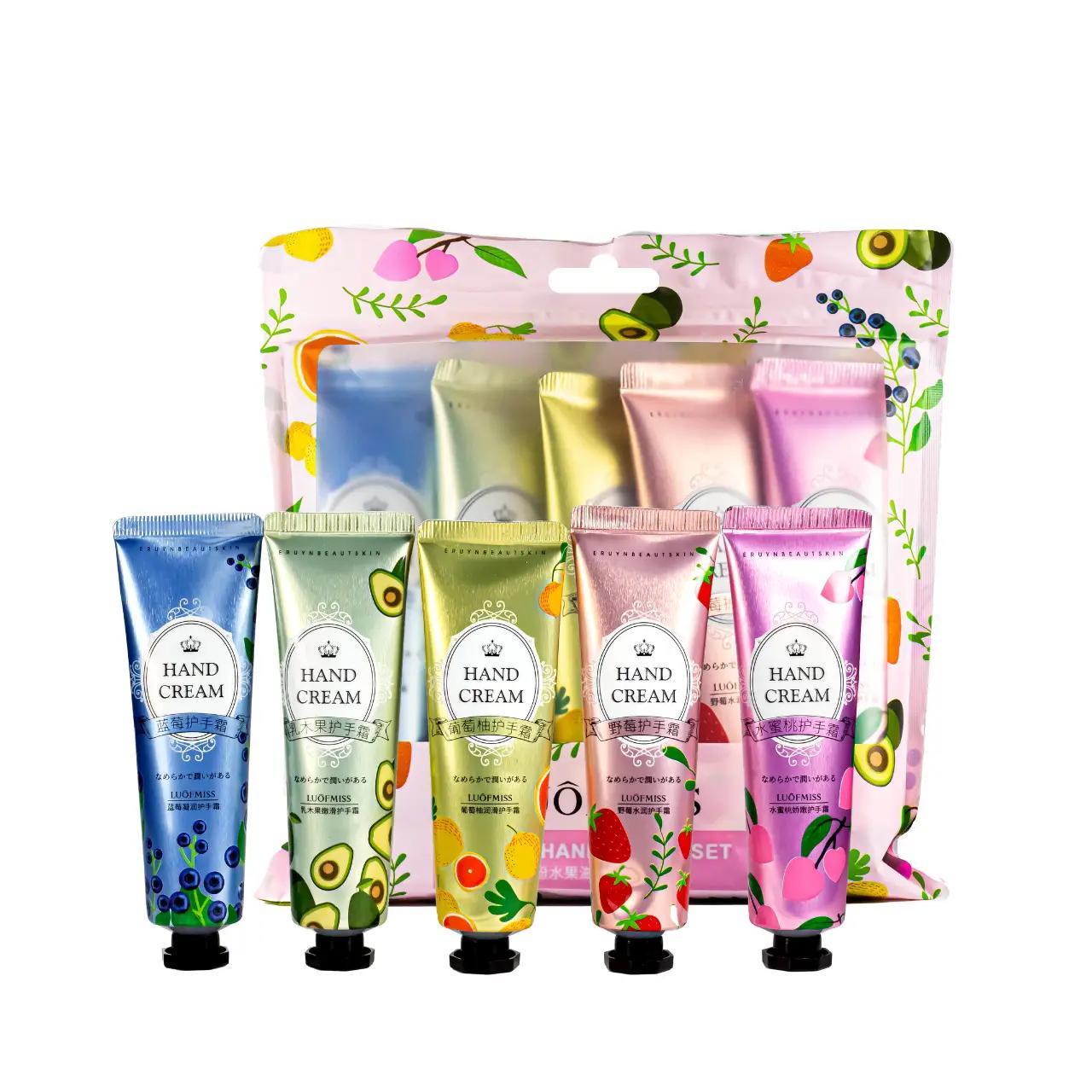 Набор кремов для рук Luofmiss Plant Hand Cream Set 5 шт.