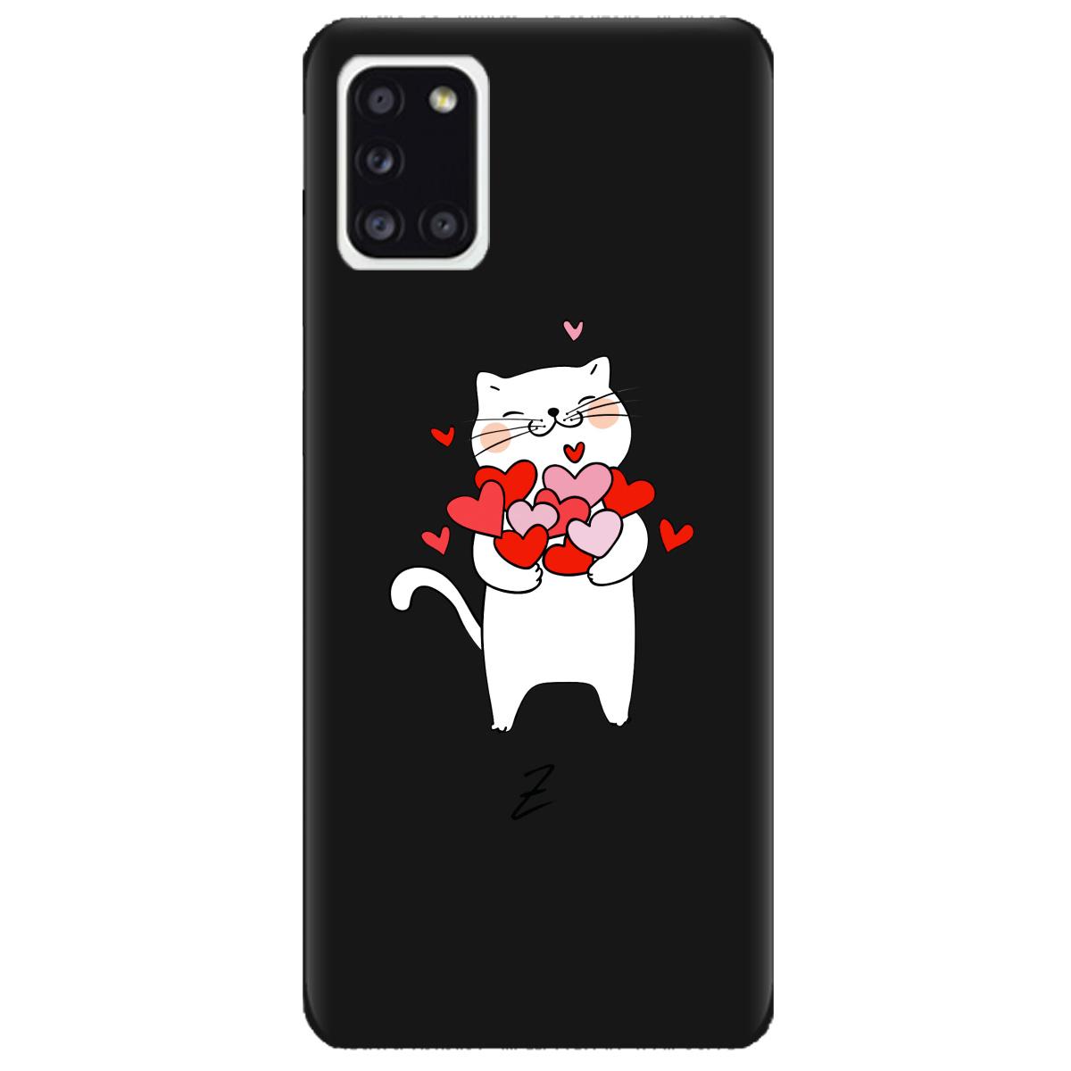 Силиконовый чехол Zorrov для Samsung Galaxy A31 - loving heart (14110050200088883)