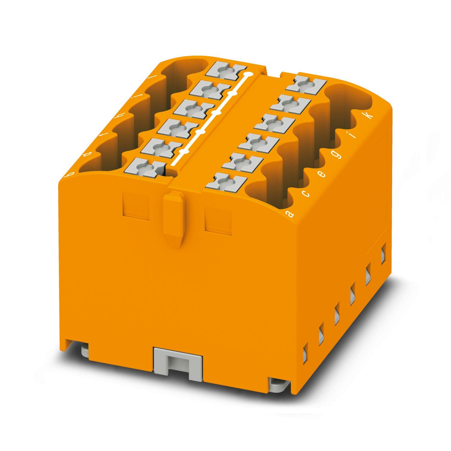 Блок распределительный Phoenix Contact PTFIX Push-in 12х2,5 OG 450V 24A Красный (3273304)
