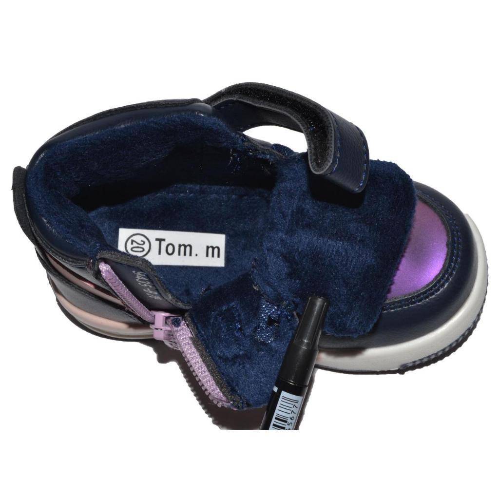 Черевики демісезонні Tom.m С-Т9435-В р. 18 11,3 см Dark-blue - фото 4