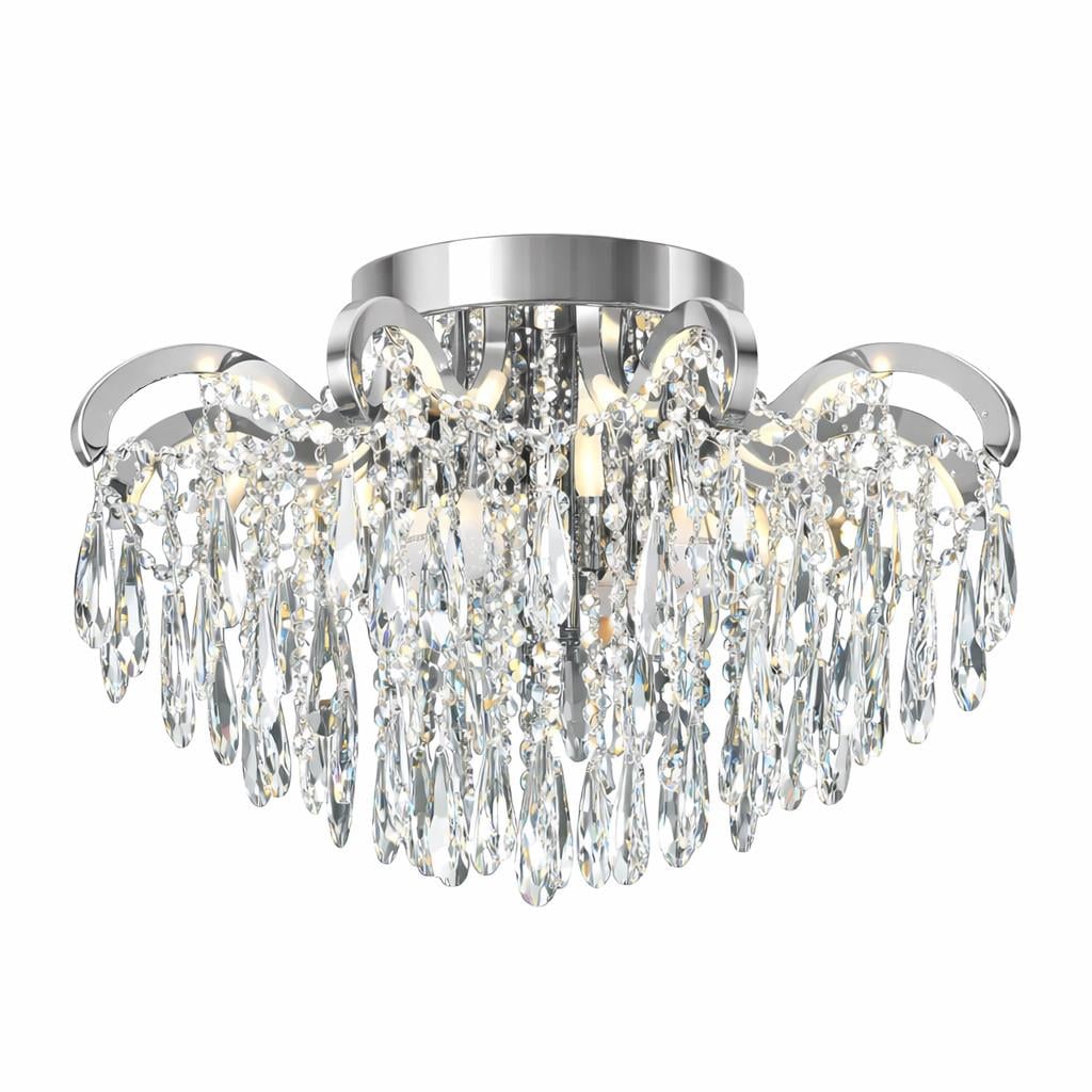 Люстра кришталева Svet SR-E1625/3+8 CR Хром (32695824)