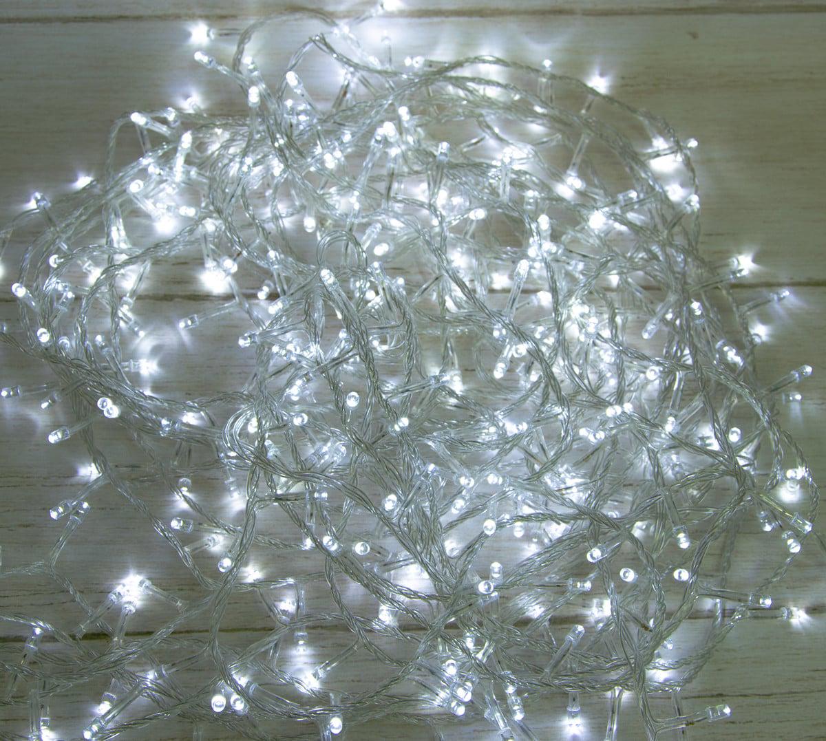 Гирлянда Xmas LED 400 W-1 16 м Белый (1008087-White-1)