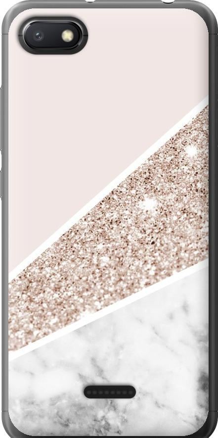 Чехол на Xiaomi Redmi 6A Пастельный мрамор (4342u-1531-42517)