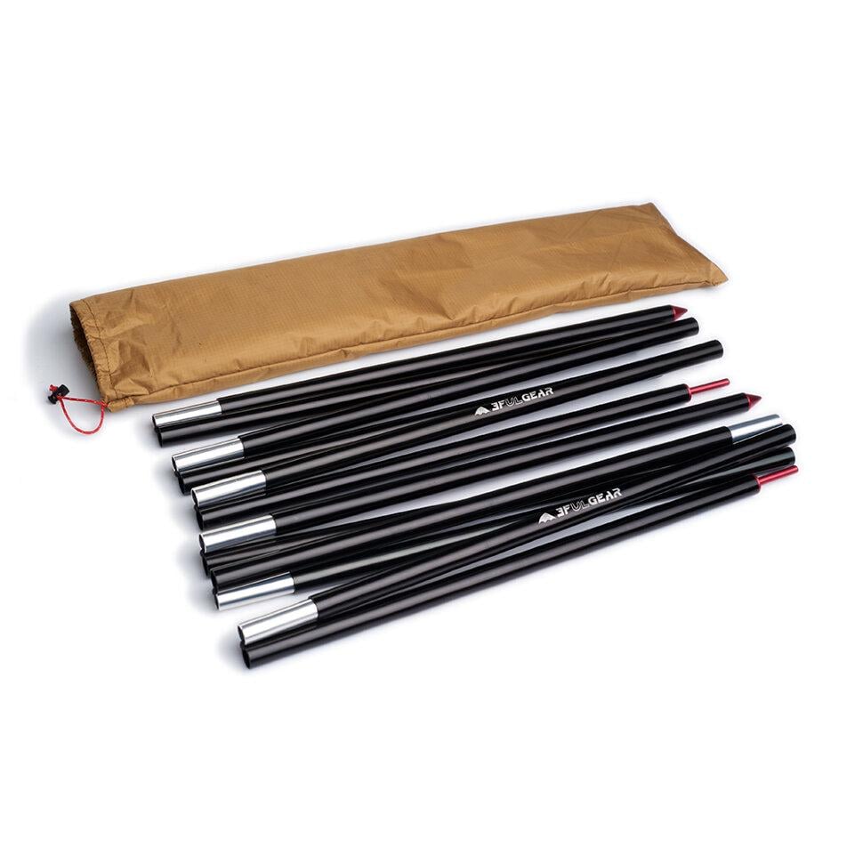 Стійки для тенту алюмінієві 3F Ul Gear 16 мм х 2,4 м 2 шт. (75282)