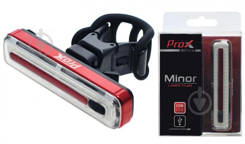 Фара задня ProX Minor 60Lm USB Червоний (A-O-B-P-0227) - фото 2 Фара задня ProX Minor 60Lm USB Червоний (A-O-B-P-0227) - фото 2