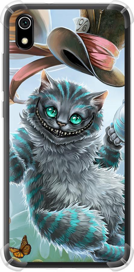 Чехол на Xiaomi Redmi 7A Чеширский кот 2 (3993sp-1716-42517)