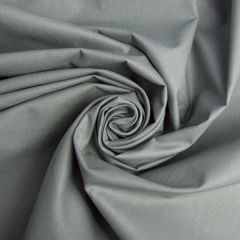 Ткань бязь ранфорс для постельного белья V-113 2,4 м Полынь (24823)