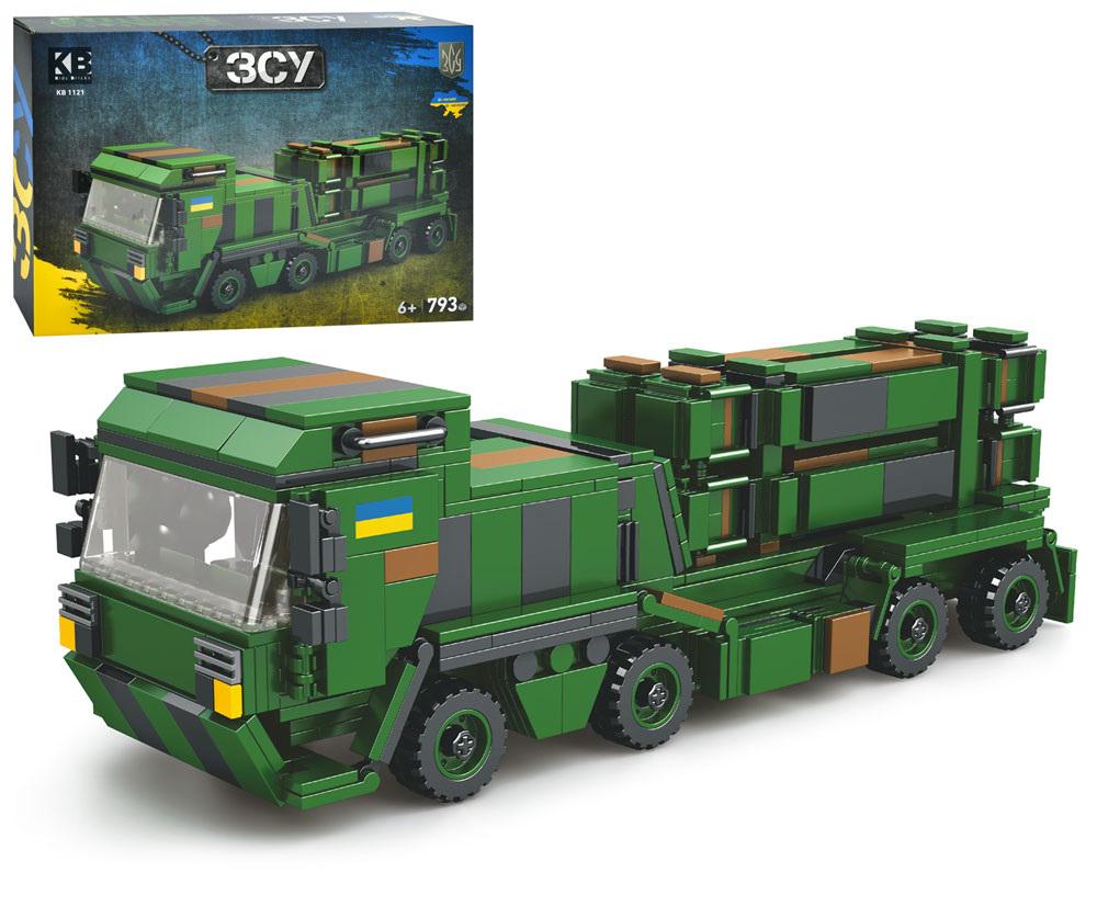 Детский конструктор Limo Toy Зенитно-ракетный комплекс Петриот 793 детали (KB 1121)