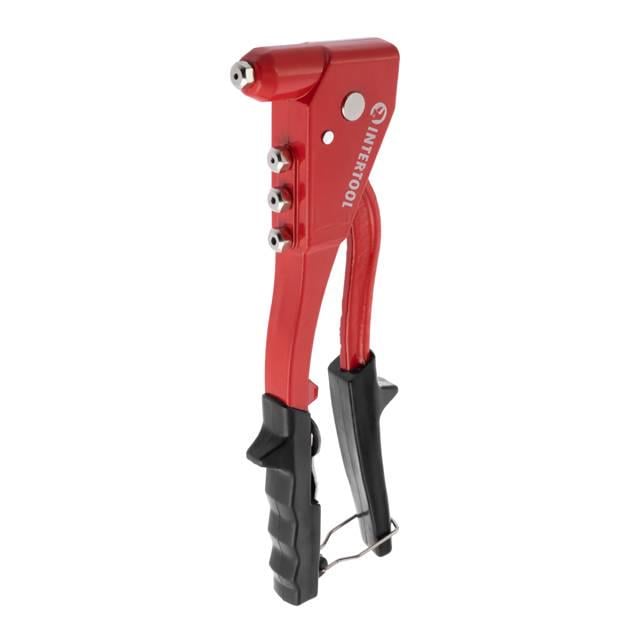 Пістолет заклепувальний Intertool RT-0010 ручний суцільносталевий 3,2/4/4,8 мм (10187751)