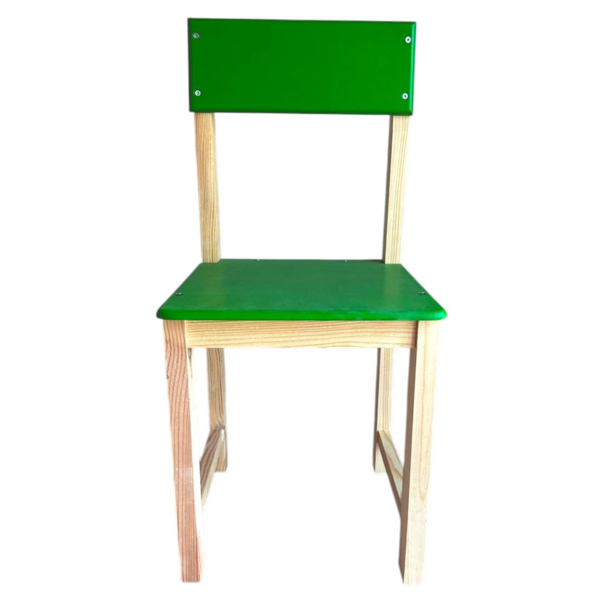Детский стульчик деревянный Kolodo 56 см Зеленый - фото 4 Детский стульчик деревянный Kolodo 56 см Зеленый - фото 4