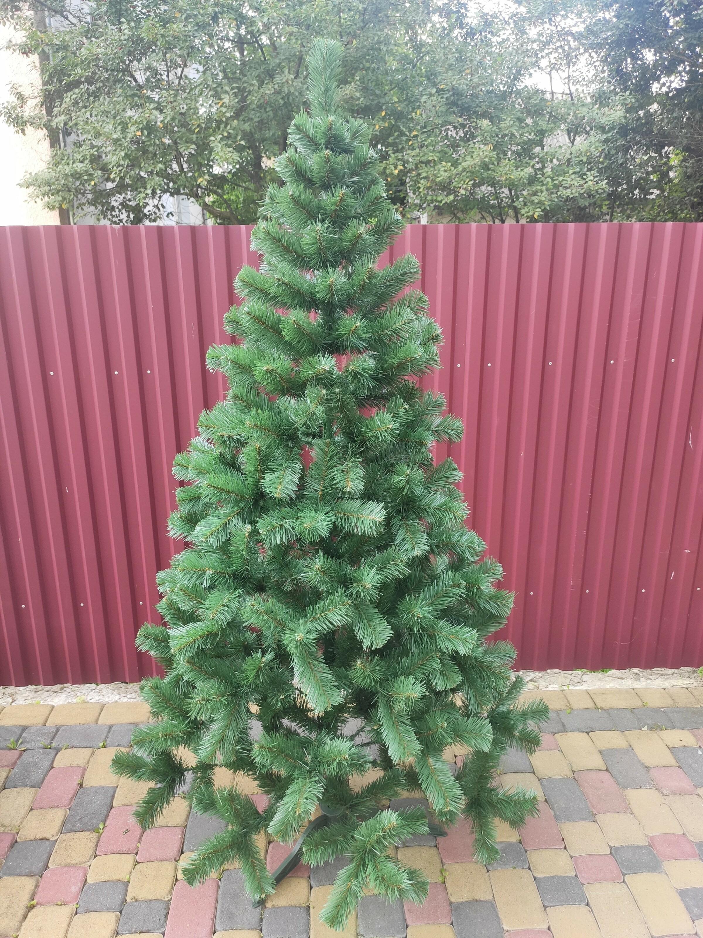 Ялинка штучна Хатинка Карпатська з підставкою 2,00 м Зелений (Карп-200) - фото 2 Ялинка штучна Хатинка Карпатська з підставкою 2,00 м Зелений (Карп-200) - фото 2