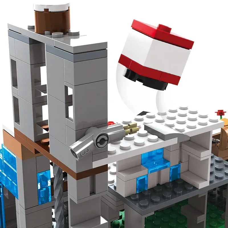 Конструктор Майнкрафт My World Гірська Печера з героями Шахта 587 дет. - фото 7 Конструктор Майнкрафт My World Гірська Печера з героями Шахта 587 дет. - фото 7