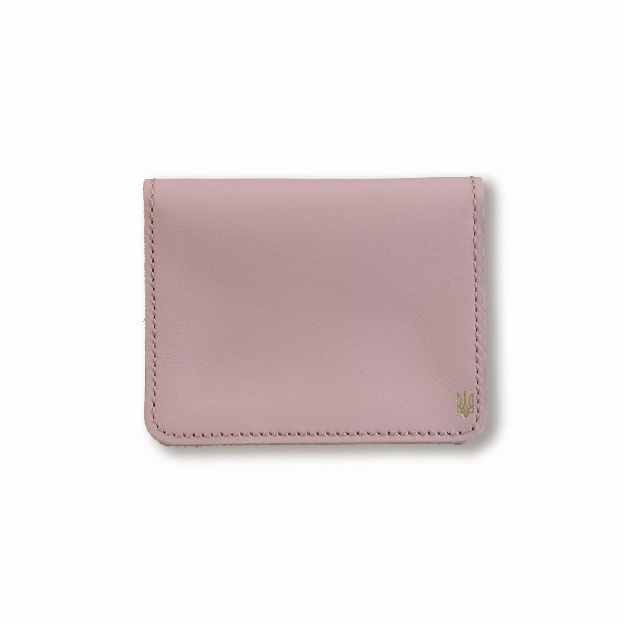 Обложка для карточек с маленьким гербом Розовый