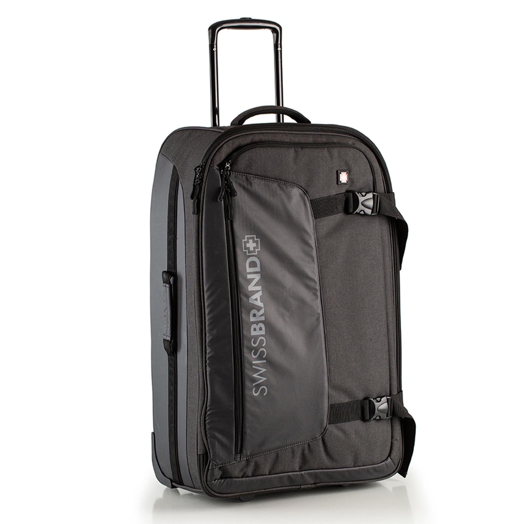 Сумка дорожная на колесах Swissbrand Durham M Black (SWB_LTDUR001M)