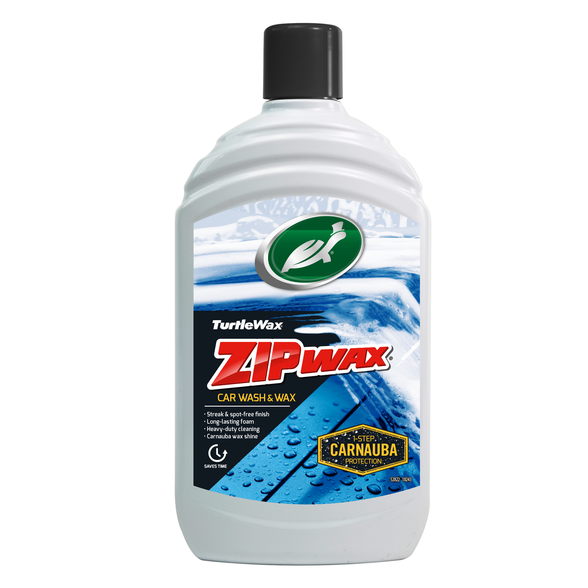 Автошампунь з воском TURTLE WAX 52891 Карнауба Zip Wax 500 мл (52891) - фото 1