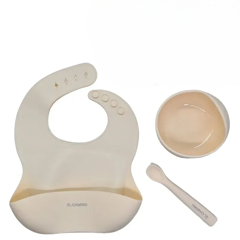 Набір силіконового посуду El Camino ME 1173 Молочний (2558158312)