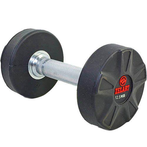 Гантель профессиональная DB6112 12,5 кг Черный (56363094) - фото 1