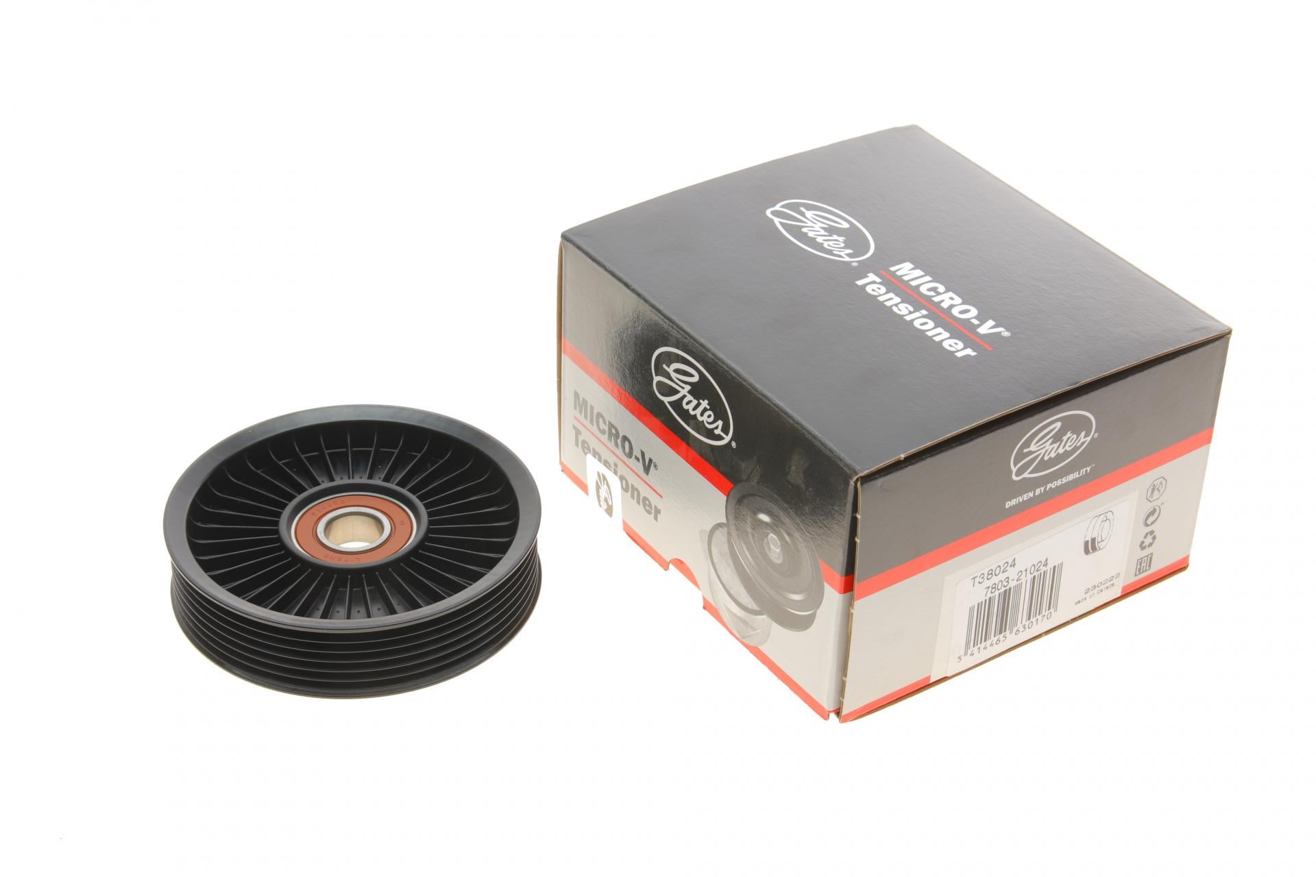 Ролик генератора GATES Chevrolet Aveo 1.4/1.6 08-паразитный 113x27 мм (T38024 GATES) Ролик генератора GATES Chevrolet Aveo 1.4/1.6 08-паразитный 113x27 мм (T38024 GATES)