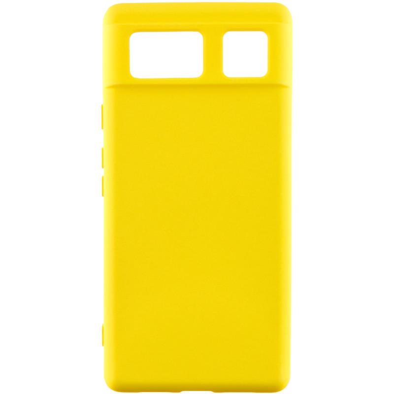 Протиударний чохол Silicone Cover Lakshmi (A) для Google Pixel 6 Жовтий / Flash
