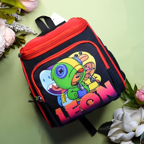 Дитячий рюкзак для хлопчика Brawl Stars 25х20х10 см Червоний (8913581)