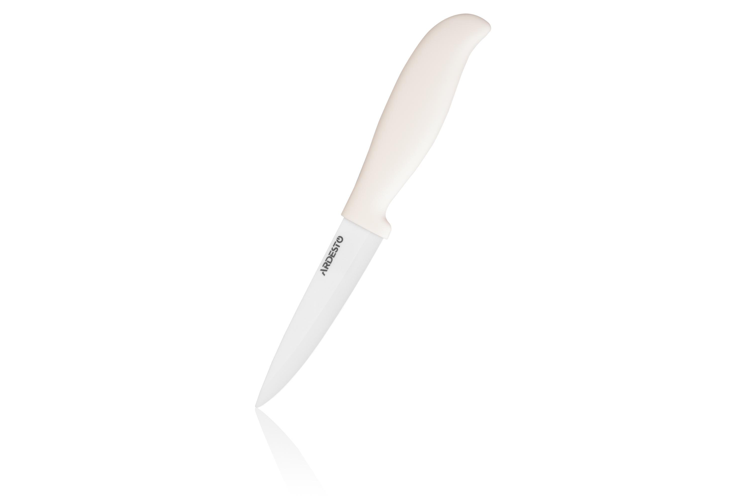 Нож керамический Ardesto Fresh керамика/пластик 20,5 см Белый (ERC-AR2120CW) - фото 1 Нож керамический Ardesto Fresh керамика/пластик 20,5 см Белый (ERC-AR2120CW) - фото 1